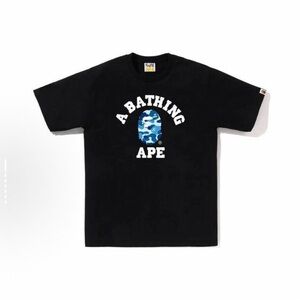 A Bathing Ape ABC Camo College Tee SS23 Men’s Short Sleeve Graphic T-Shirt